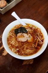 japanese ramen noodle food style on table
