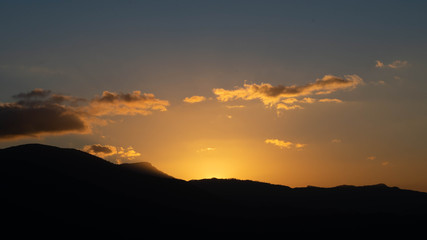Fototapeta premium Sunrise in the constanza valley 