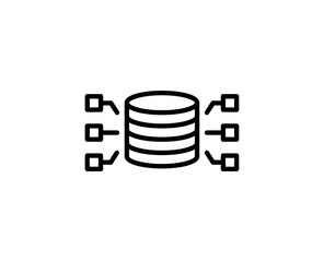 Data line icon