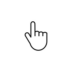 hand icon vector for your design