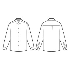 Long sleeve shirts fashion flats