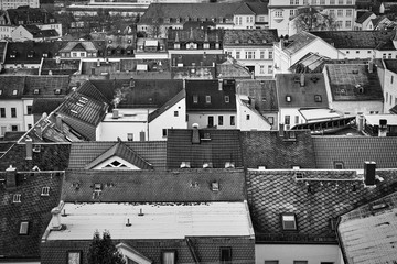 The roofs of a city