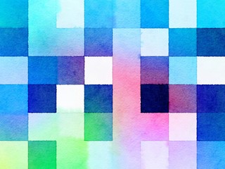 colorful abstract mosaic with a rough texture background. colorful square pattern background. Picture for creative wallpaper or design art work. Backdrop have copy space for text.