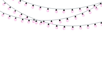 Watercolor party light bulb