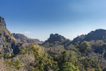 Mountain view, Suan Hin Pha Ngam, Loei province, Thailand