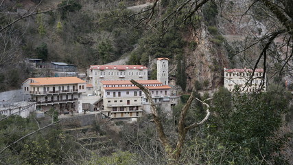 Monastery of Prousos in area of Evritania Karpenisi, Greece