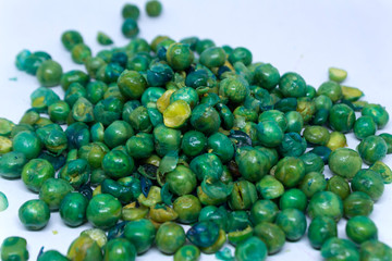 Roasted Green Pea, ercis or pisum sativum