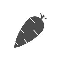 food carrot vector icon design vector
