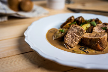 Griled pork tenderloin