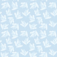 Floral seamless pattern design. Abstract background pastel color wallpaper vector.