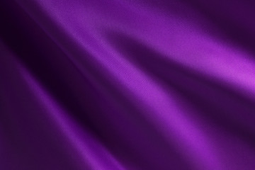 Plakat Purple fabric cloth texture for background and design art work, beautiful crumpled pattern of silk or linen.