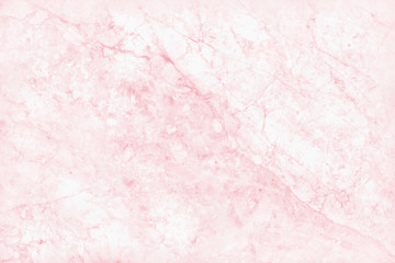 Pink marble texture background with high resolution, counter top view of natural tiles stone in seamless glitter pattern and luxurious.