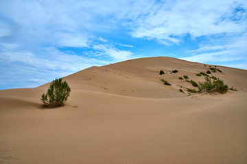Singing Dune in Altyn Emel National Park. Kazakhstan.  Altyn-Emel National Park  is a national park in Kazakhstan. 