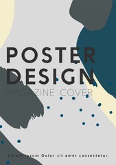 Abstract poster background with hand drawn texture, memphis style. Universal pastel colors. Wallpaper fashion design.