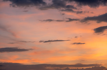 sky sunset background,clouds with background.