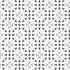 Geometric pattern in ornamental style. Seamless desing texture for greeting card.