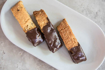 chocolate with nuts