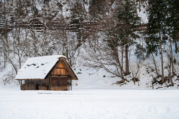 Shirakawago in Japan,This village is UNESCO World Heritage and is just one of the best place, Gifu, Japan.