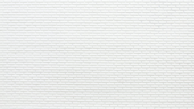 Fototapeta Pattern of white brick wall for background, White brick in a row for background
