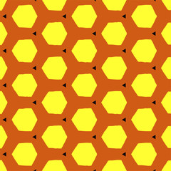 Geometric pattern in ornamental style. Seamless desing texture for greeting card.