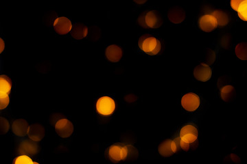 Golden abstract bokeh.