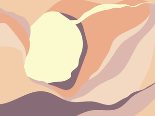 Abstract vector background with elegant pastel shapes. Template for cover, flyer, invitation, banner, brochure, poster, card, etc.
