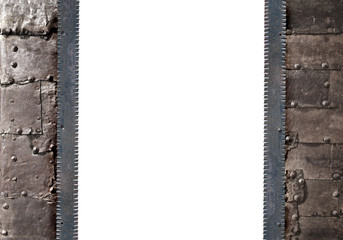 Grunge background in steampunk style