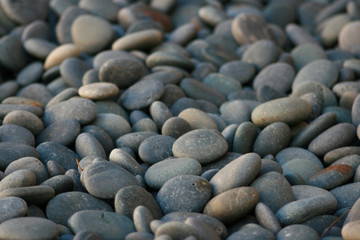 pebbles on the beach