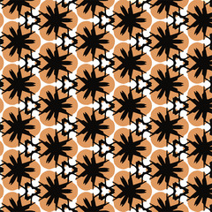 Geometric pattern in ornamental style. Seamless desing texture for greeting card.