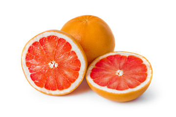 Ripe grapefruits