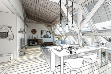 My place under the roof 03 (project)