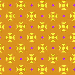 Geometric pattern in ornamental style. Seamless desing texture for greeting card.