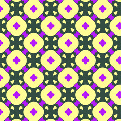 Geometric pattern in ornamental style. Seamless desing texture for greeting card.