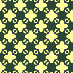 Geometric pattern in ornamental style. Seamless desing texture for greeting card.