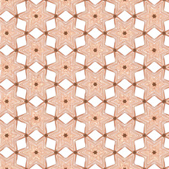 Geometric pattern in ornamental style. Seamless desing texture for greeting card.