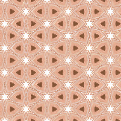 Geometric pattern in ornamental style. Seamless desing texture for greeting card.