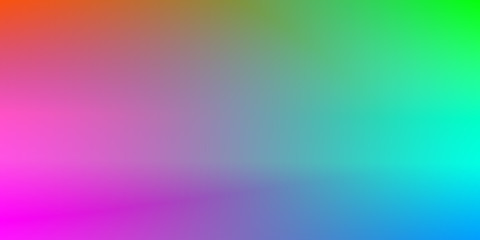 Abstract blurred gradient mesh background in bright rainbow colors. Awesome abstract blur background for your web design.