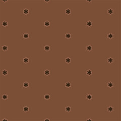 Geometric pattern in ornamental style. Seamless desing texture for greeting card.