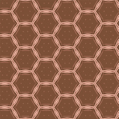 Geometric pattern in ornamental style. Seamless desing texture for greeting card.