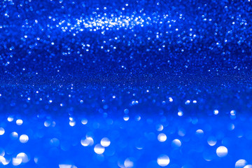 Fototapeta premium Blue glitter background, classic. The trend of the year.