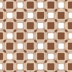 Geometric pattern in ornamental style. Seamless desing texture for greeting card.