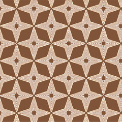 Geometric pattern in ornamental style. Seamless desing texture for greeting card.