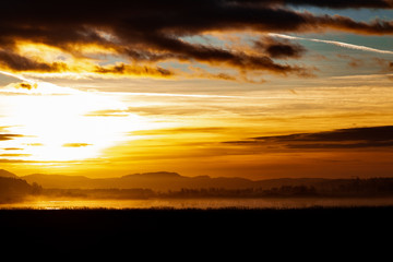 Fototapeta premium Sonnenuntergang