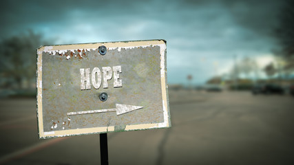 Street Sign to Hope © Thomas Reimer