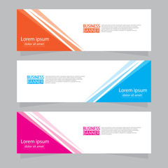 Banner background.modern template design.Vector illustration.
