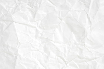 Obraz premium Paper texture Crumpled White.Top view.