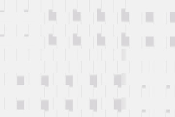 White background with a graphic pattern of lines and stripes, Texture of gray squares and rectangles. Modern abstract design in bright colors.