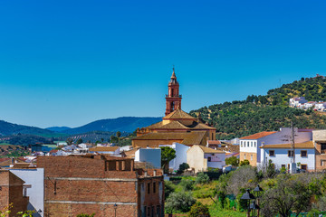 The historical town of Algodonales, Cadiz, Andalusia, Spain