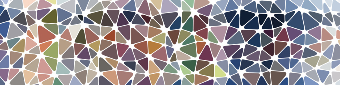 Abstract Low Polygon gradient Generative Art background illustration