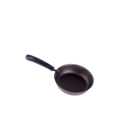 pan or metal frying pan on a background new.